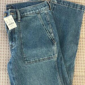 NWT Sz27 J.Crew Factory Utility Pocket Cargo Jeans